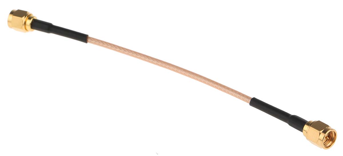 Cinch 415 Series, 150 mm, RG316 Coaxial, Terminated 50 Ω