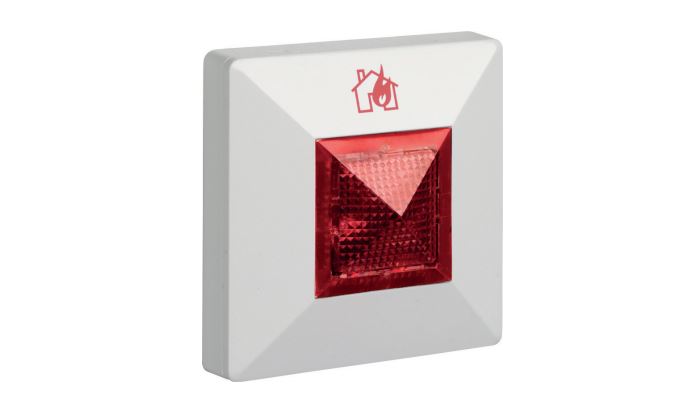 Eaton Red Flashing Beacon, 24 V, Surface Mount, LED Bulb