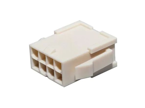 Molex, Mini-Fit Male Crimp Connector Housing, 4.2mm Pitch, 8 Way, 2 Row