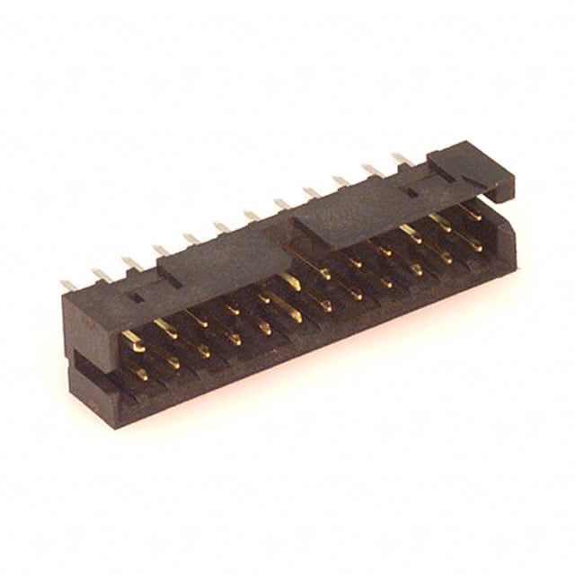 Molex Milli-Grid Series Vertical Through Hole PCB Header, 24 Contact(s), 2 mm Pitch, 2 Row, Shrouded