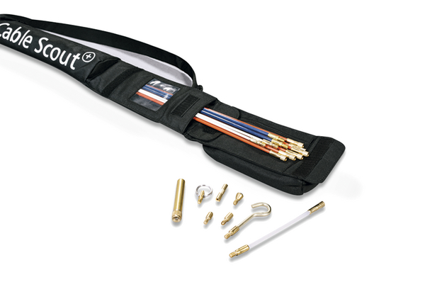 HellermannTyton Glass Fibre Reinforced Plastic (GRP) Cable Rod Set