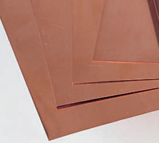RS PRO Copper Metal Sheet 1000mm x 25mm