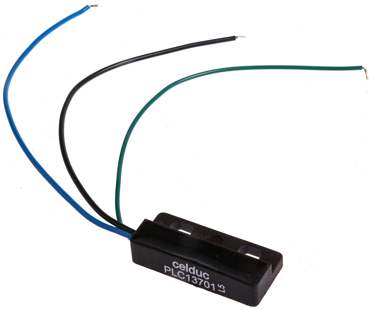 Celduc Rectangular Magnetic Proximity Sensor, NO/NC, 48V, 500mA, IP67