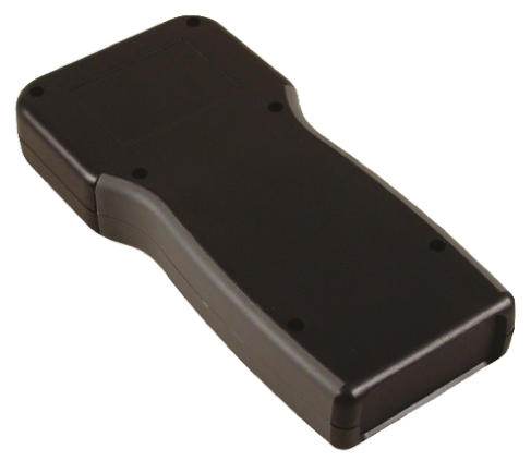 Hammond 1553 Series Black Flame Retardant ABS Handheld Enclosure, , IP54, 210 x 100 x 32mm