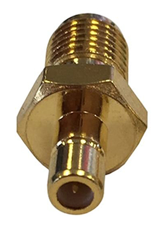 RF Solutions Straight 50Ω RF Adapter SMB Plug to SMA Socket