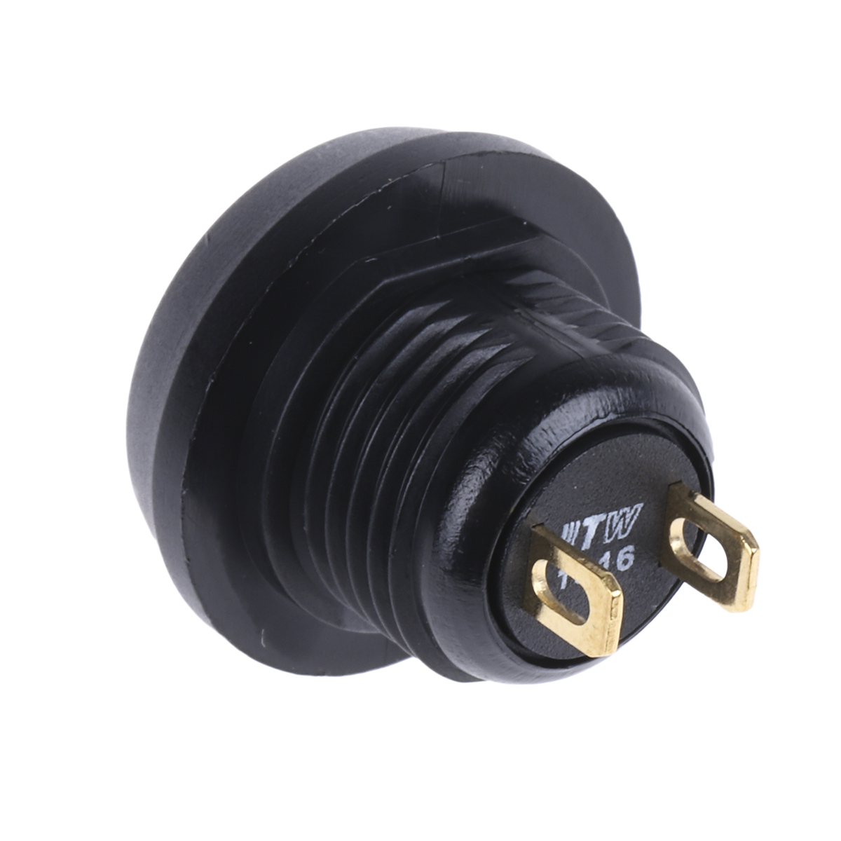 ITW Switches 59 Series Miniature Push Button Switch, Momentary, Panel Mount, 13.65mm Cutout, SPST, Clear LED, 125V ac,