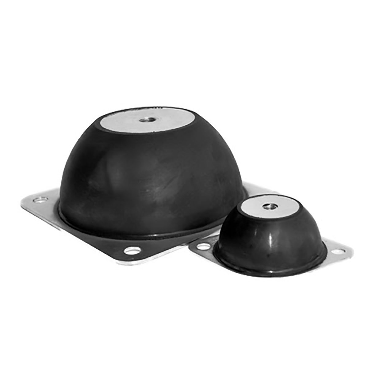 RS PRO M8 Anti Vibration Mount, Male Buffer Foot