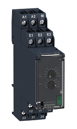 Schneider Electric Voltage Monitoring Relay, 1 Phase, DPDT, 1 → 100V ac/dc, DIN Rail
