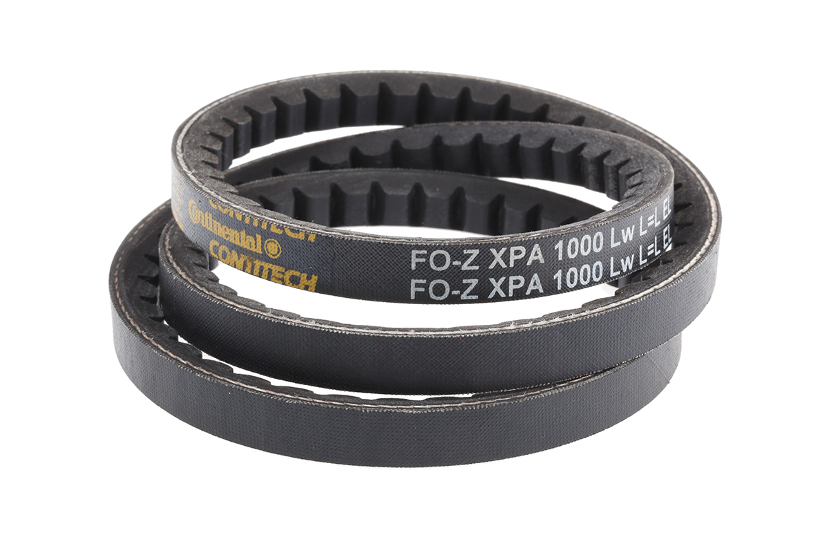 Contitech Drive Belt, belt section XPA, 1000mm Length