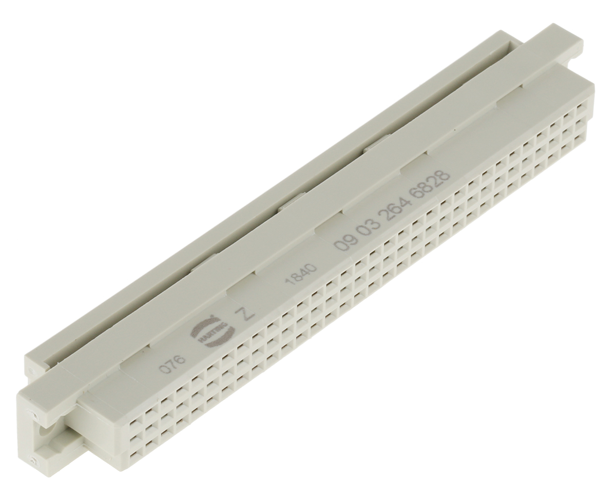 HARTING DIN 41612 64 Way, Type Connector Class C2, 2 Row, Straight DIN 41612 Connector, Socket