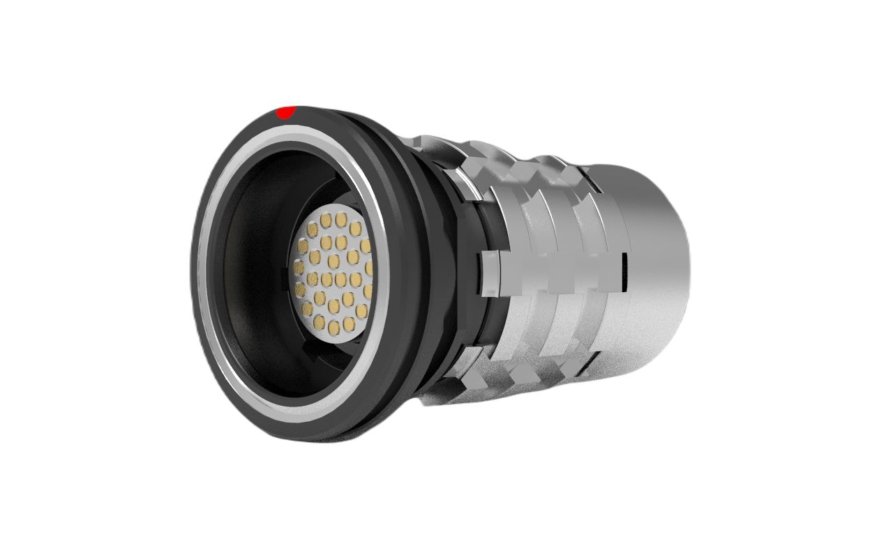 Amphenol NEXUS Technologies Connector, 27 Contacts, Cable, Socket, Female, IP68, IP69K, RANGER Series