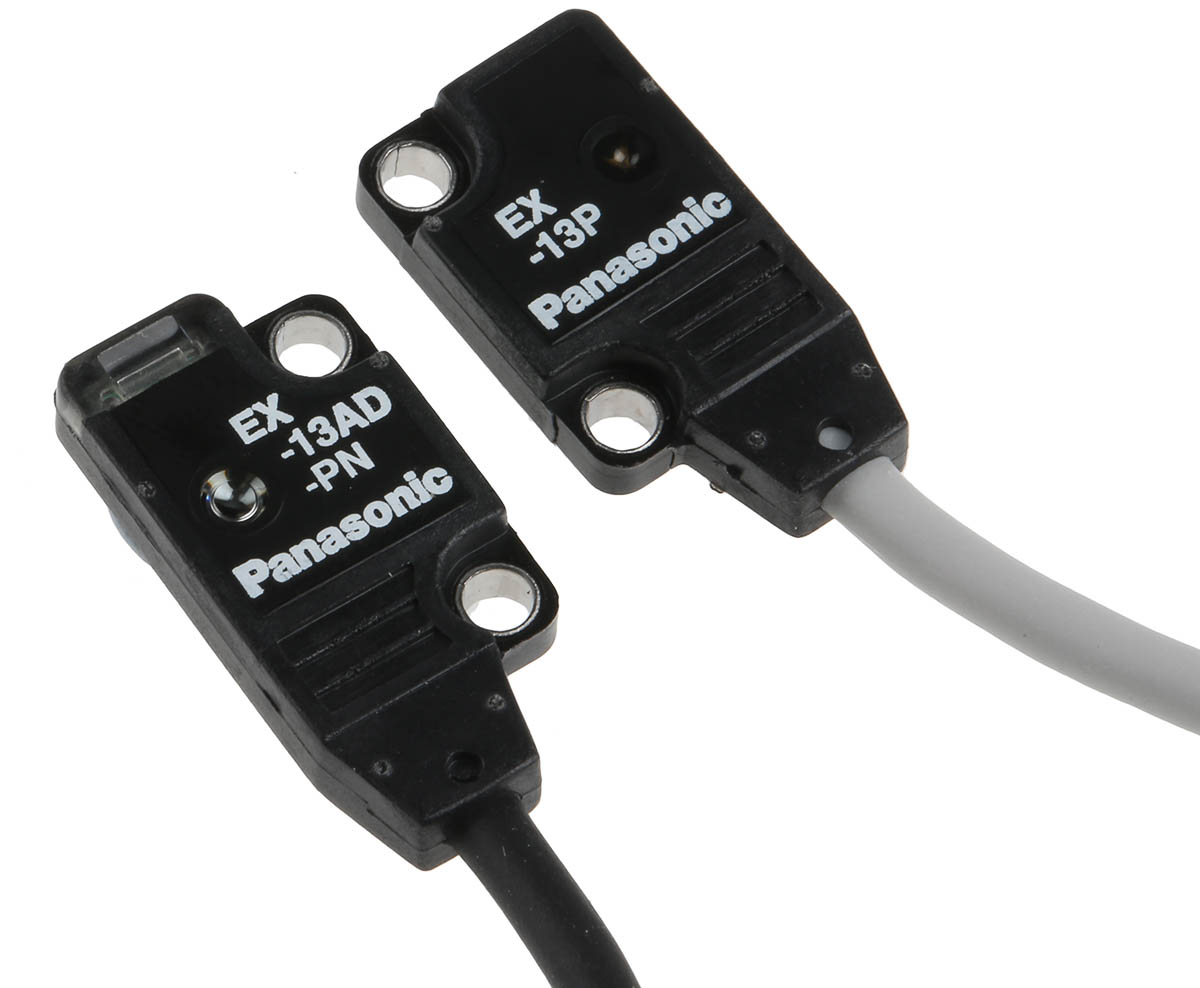 Panasonic Through Beam Photoelectric Sensor, Block Sensor, 500 mm Detection Range