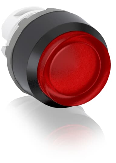 ABB MP3 Series Red Momentary Push Button, 22mm Cutout