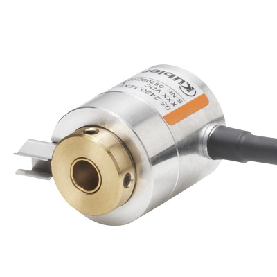 Kubler 2420 Series Incremental Encoder, 1024 ppr, Push Pull Signal, Hollow Type, 6mm Shaft