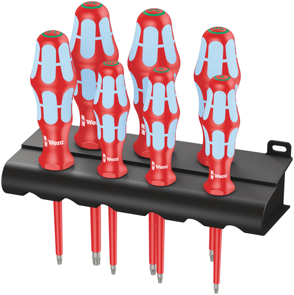 Wera Torx Insulated Screwdriver Set, 7-Piece, ESD-Safe