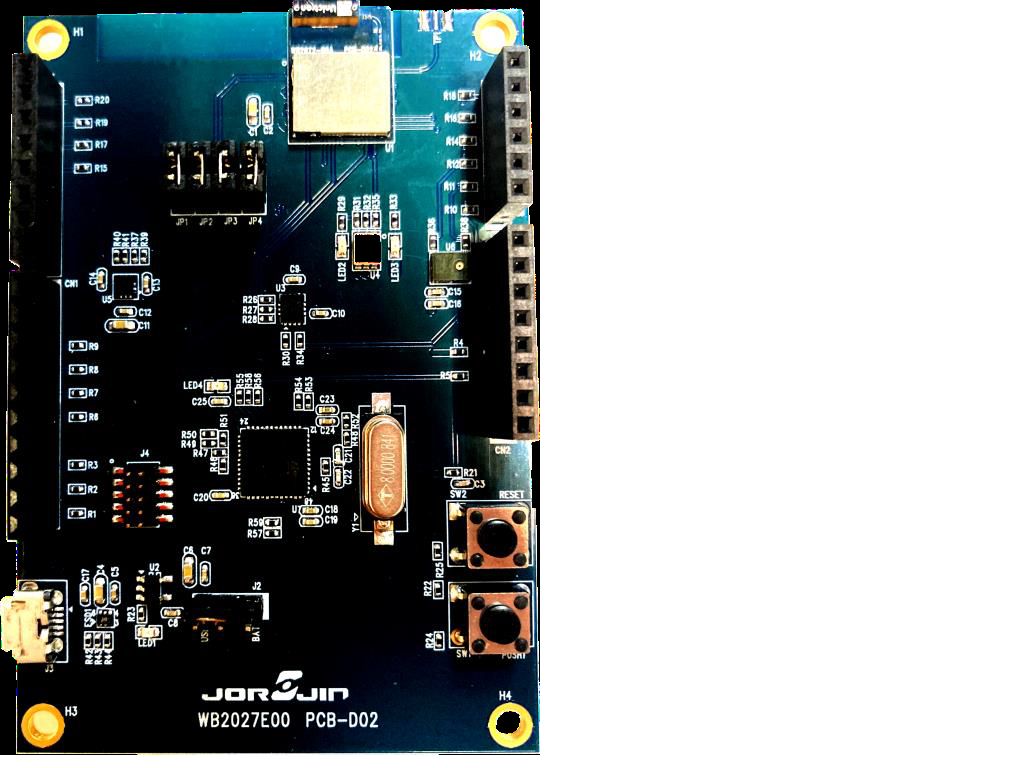 Jorjin Bluetooth Low Energy Wireless MCU Module WB2072E00 Bluetooth for WB2072-00 2.4GHz WB2072E00
