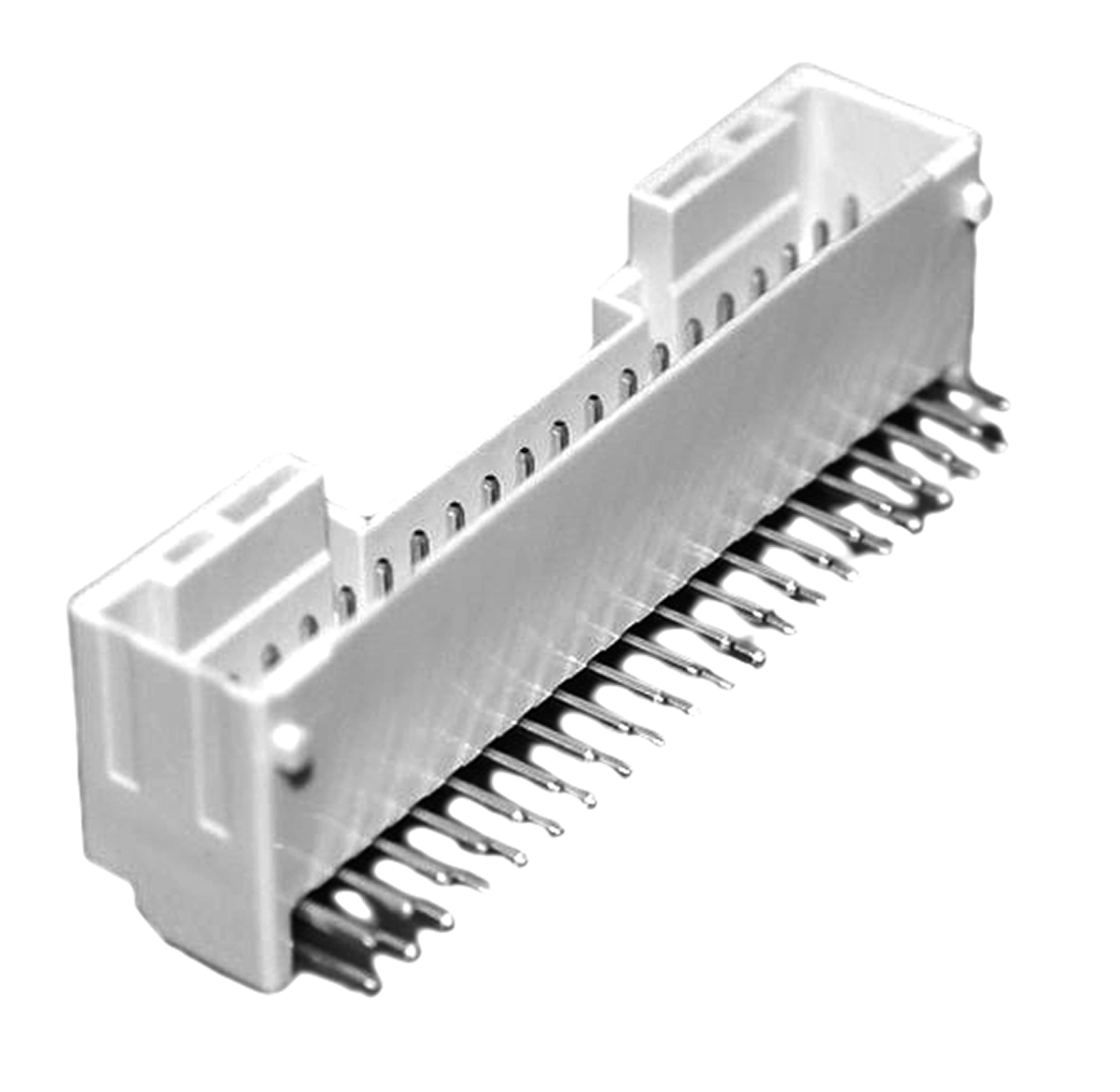 JST PUD Series Right Angle Through Hole PCB Header, 40 Contact(s), 2 mm Pitch, 2 Row, Shrouded