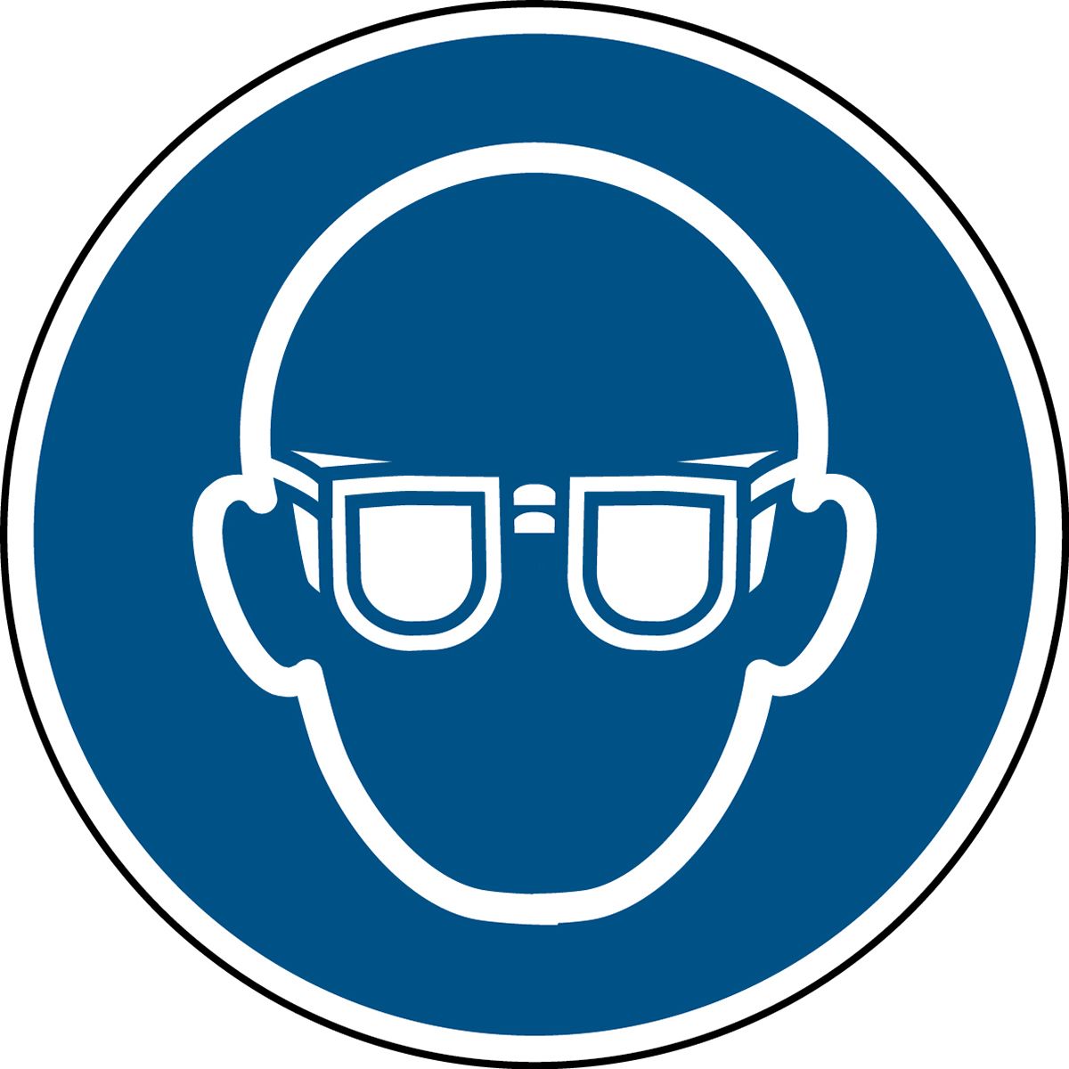 Brady Laminated Polyester B-7541 Mandatory Eye Protection Sign