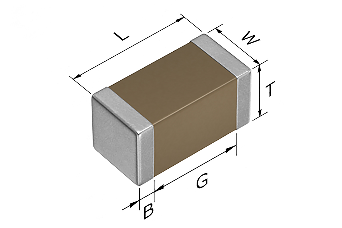 TDK 2.2nF Multilayer Ceramic Capacitor MLCC, 50V dc V, ±10% , SMD