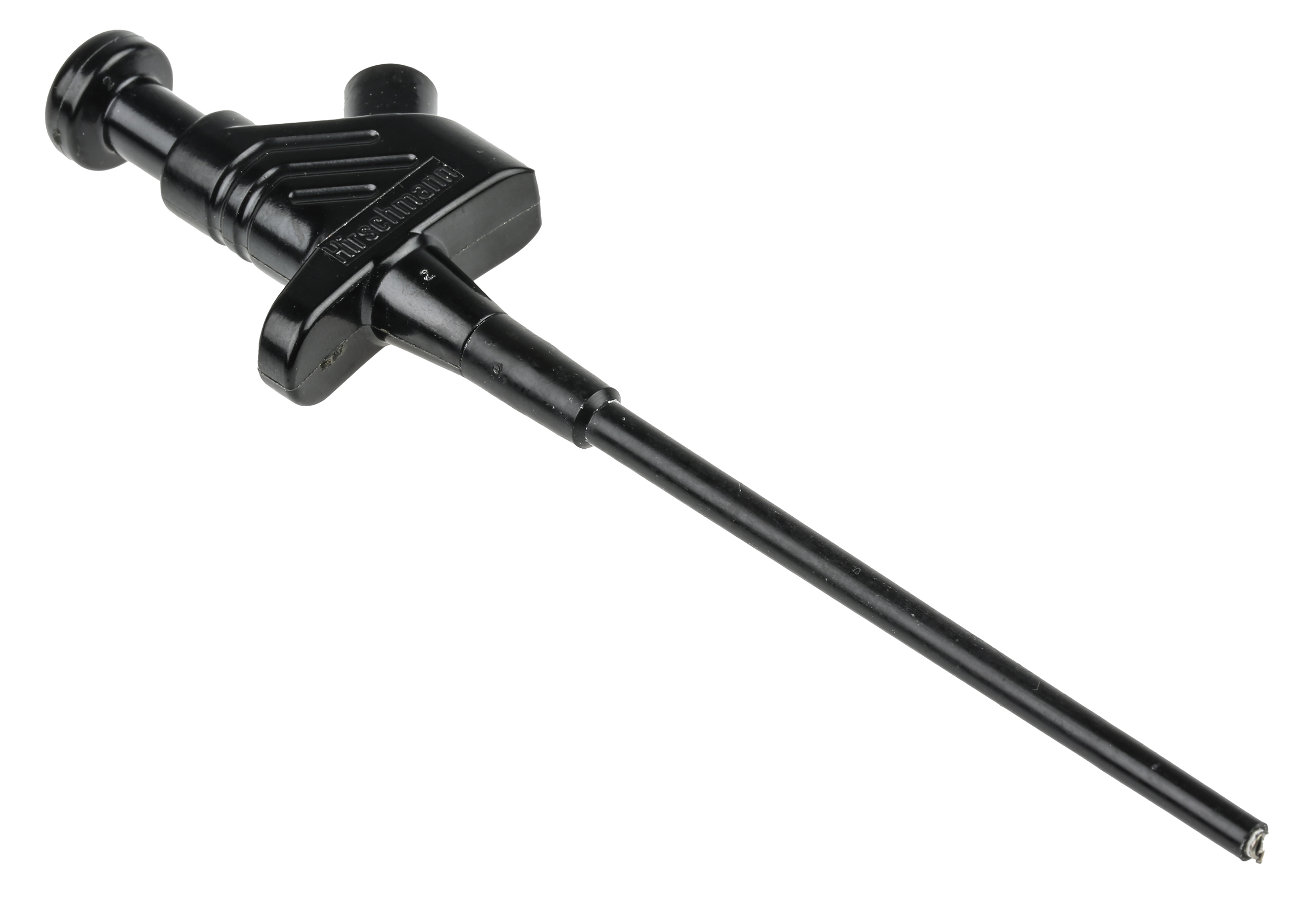 Hirschmann Test & Measurement Black Grabber Clip with Pincers, 5A, 60V dc, 4mm Socket
