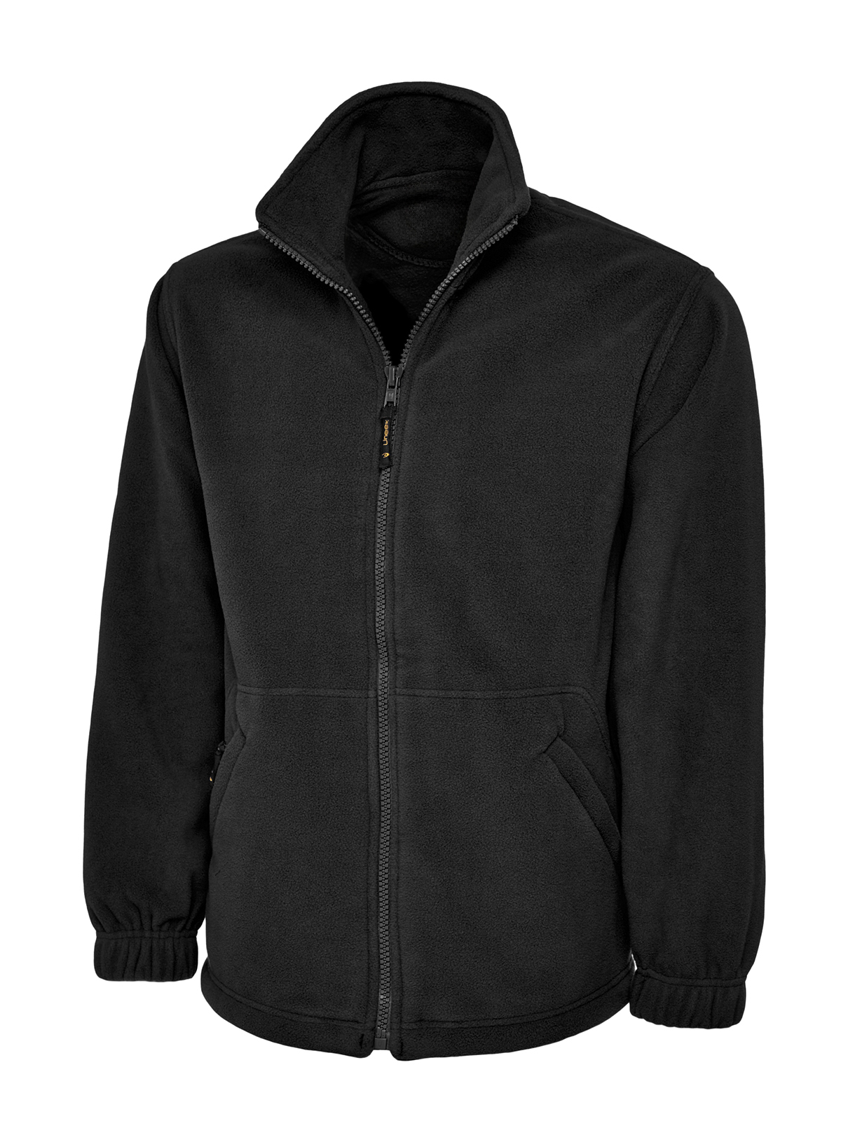 RS PRO Black 100% Polyester Fleece Jacket XL