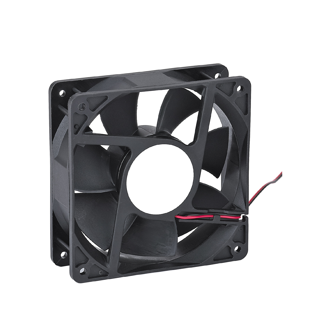 RS PRO Axial Fan, 12 V dc, DC Operation, 2.77m³/min, 4.2W, 350mA Max, IP20, 120 x 120 x 38mm
