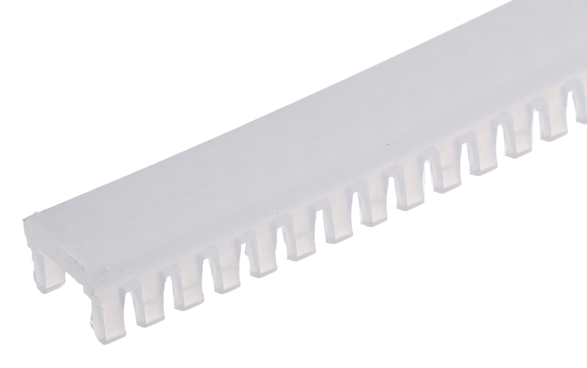 HellermannTyton Flexiform Natural PE Grommet Strip 251-10509 G51PE-PE-NA