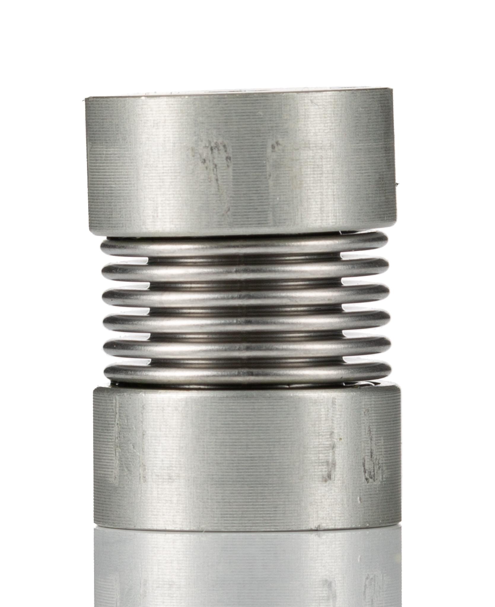 Huco Bellows Coupling, 16mm Outside Diameter, 3mm Bore, 21mm Length Coupler