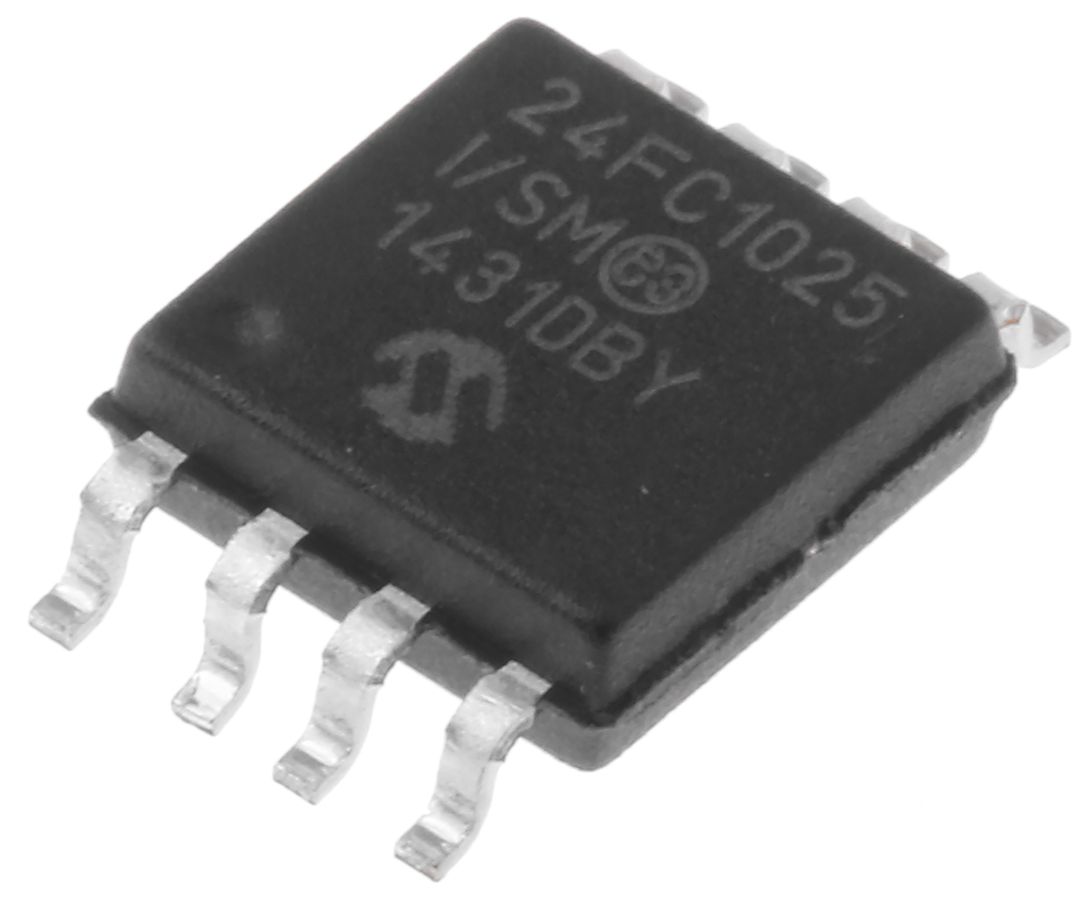 Microchip,  1 MB Serial EEPROM,  400 ns 8-Pin SOIJ Serial-I2C