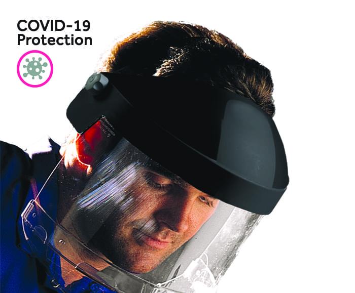 Centurion Safety PC Chin Guard with Chin Guard , Resistant To Impact