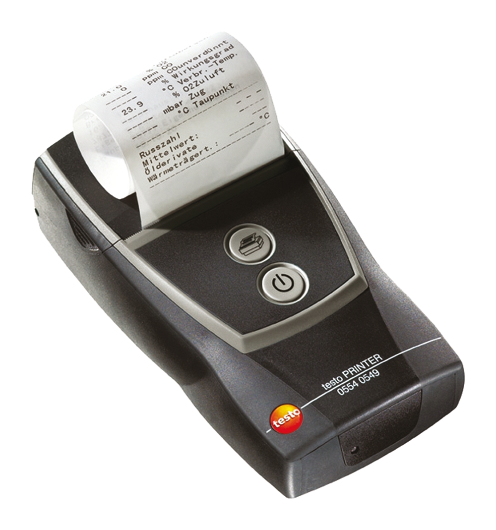 Testo Combustion Gas Analyser Printer