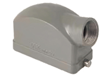 Molex 93601 Heavy Duty Power Connector Hood, M32 Thread, Side Entry