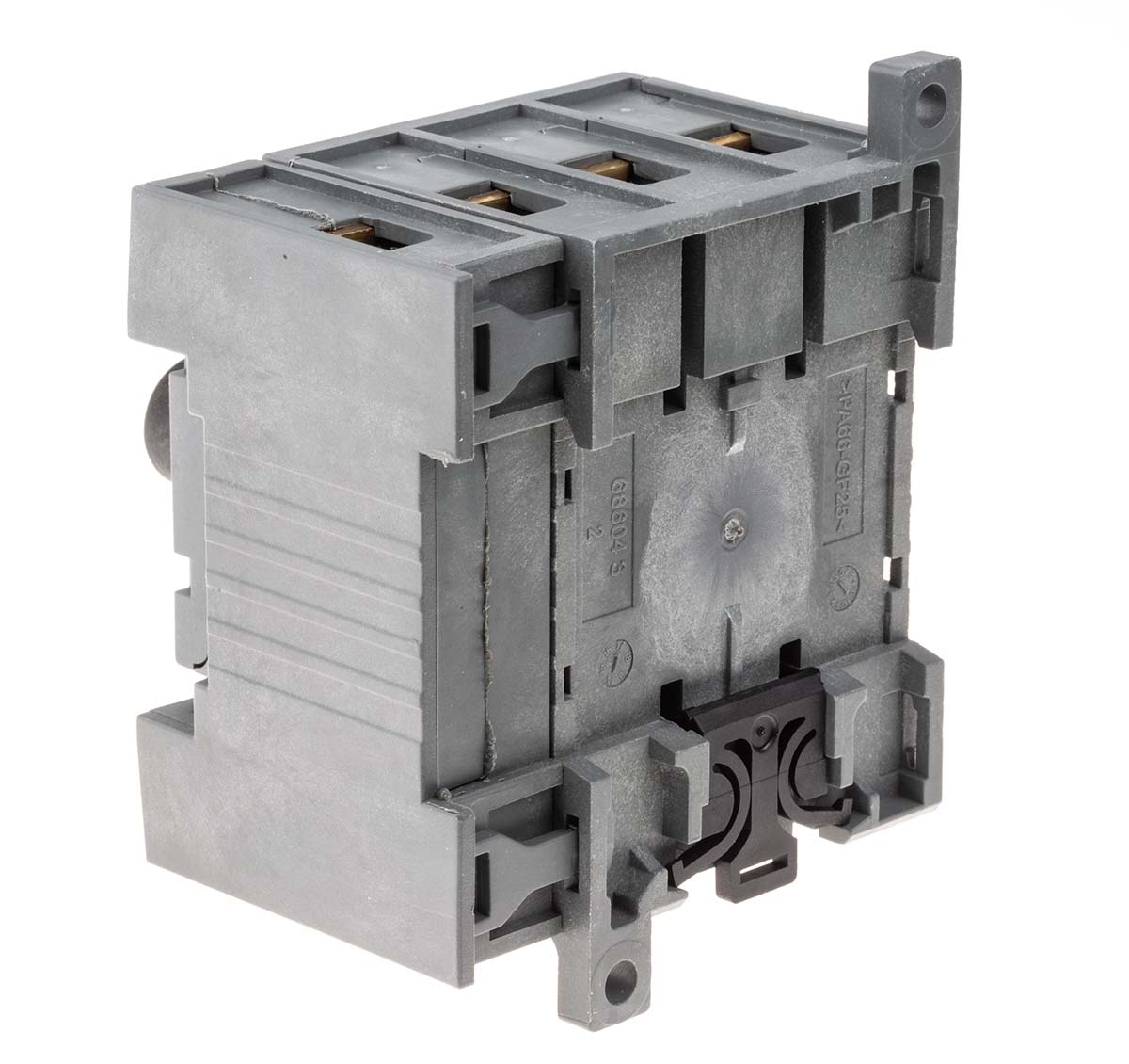 ABB 4P Pole DIN Rail Non Fused Isolator Switch - 63A Maximum Current, 22kW Power Rating, IP20