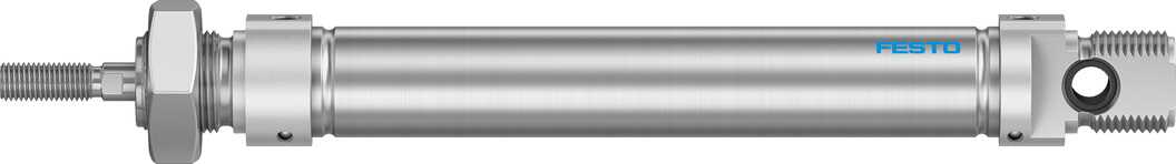Festo 70 mm Pneumatic Cylinder - 1908272 DSNU Series, Double Acting Acting
