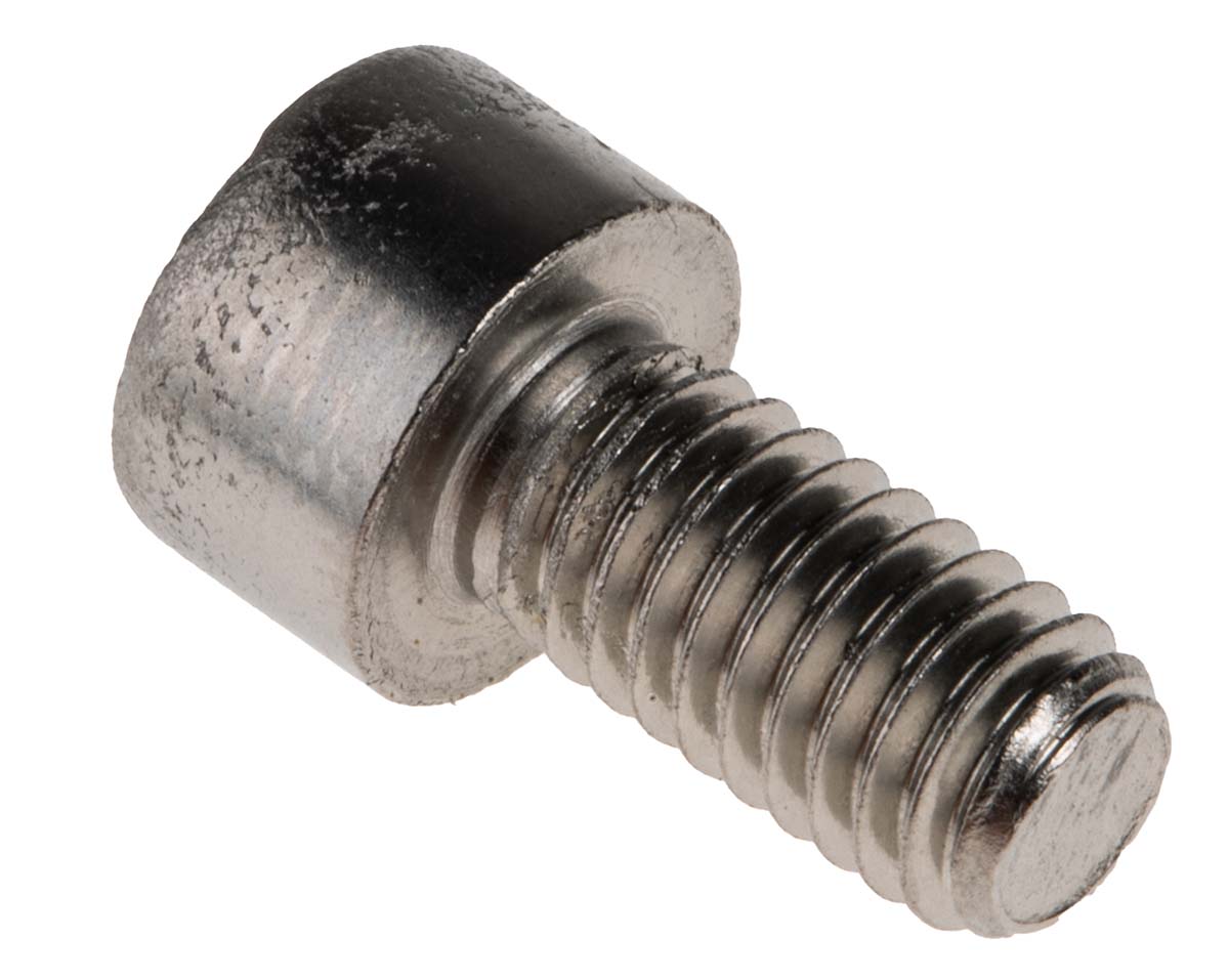 RS PRO Stainless Steel Hex Socket Cap Screw, DIN 912, M6 x 12mm