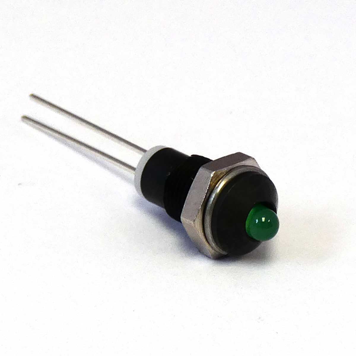 CML Innovative Technologies 1902X00X Series Green Panel Mount Indicator, 2.2V, 6mm Mounting Hole Size, IP40