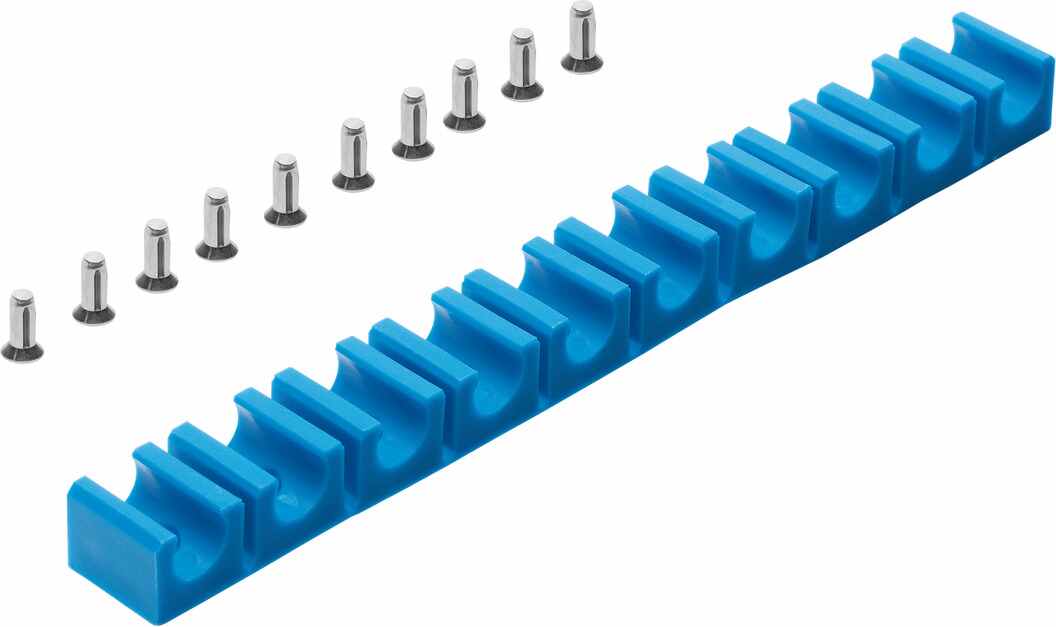 Festo 9 Tubes Tube Clip, For Tube Diam. 6mm