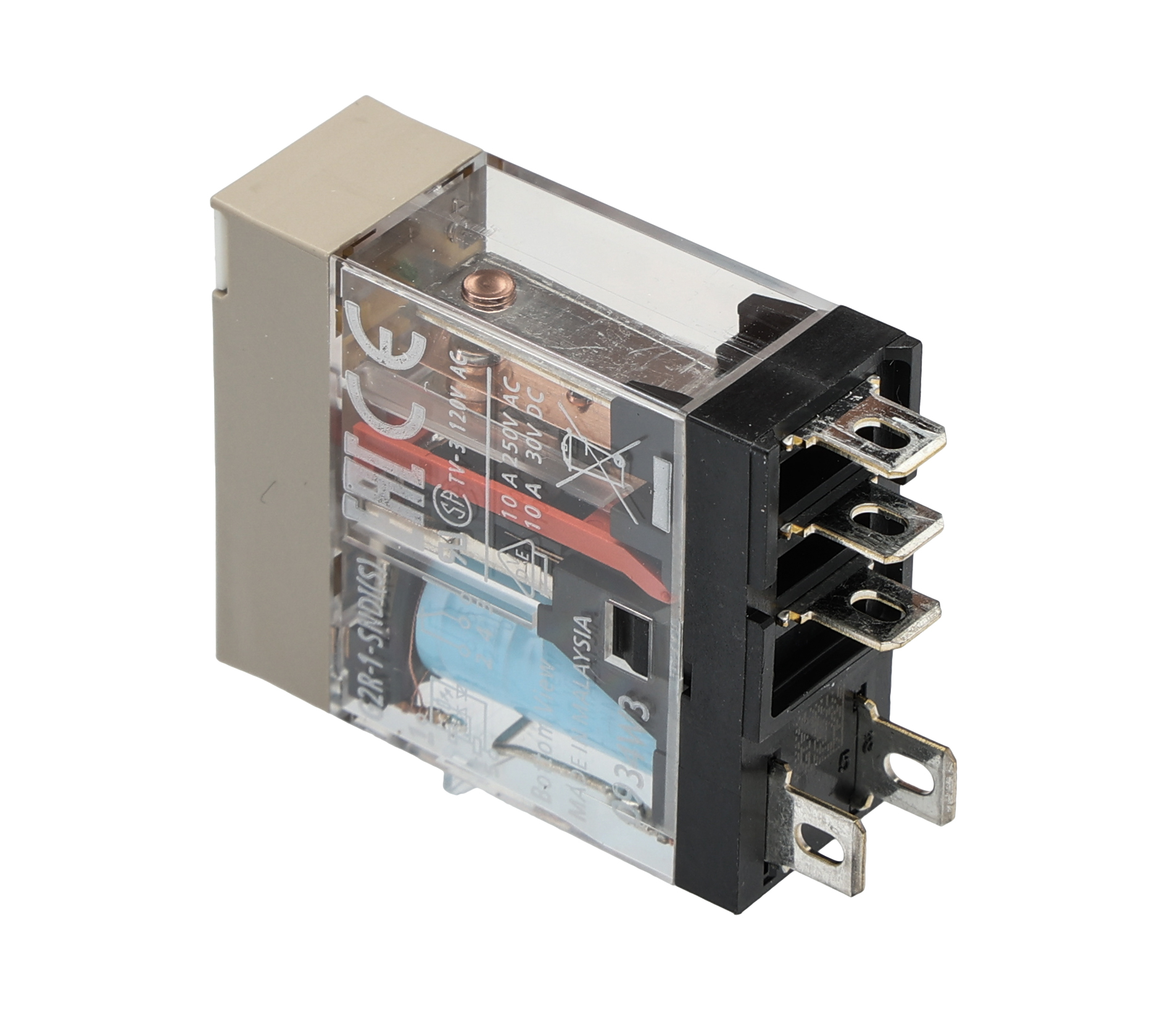 Omron Plug In Relay, 24V dc Coil, 10A Switching Current, SPDT