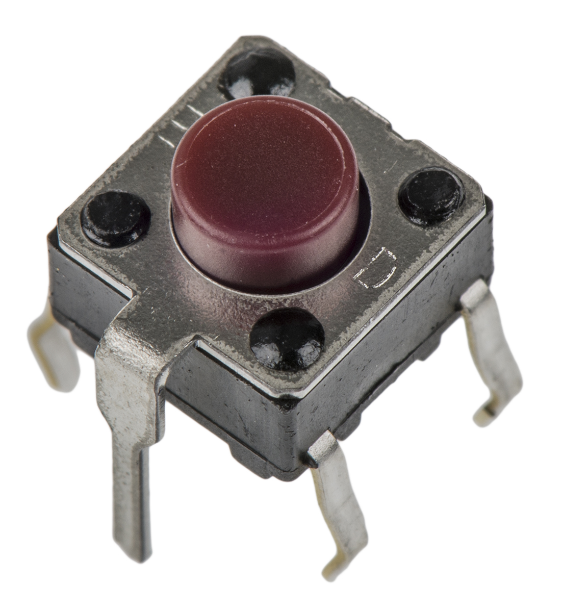 Panasonic Red Push Plate Tactile Switch, SPST 20 mA 5mm