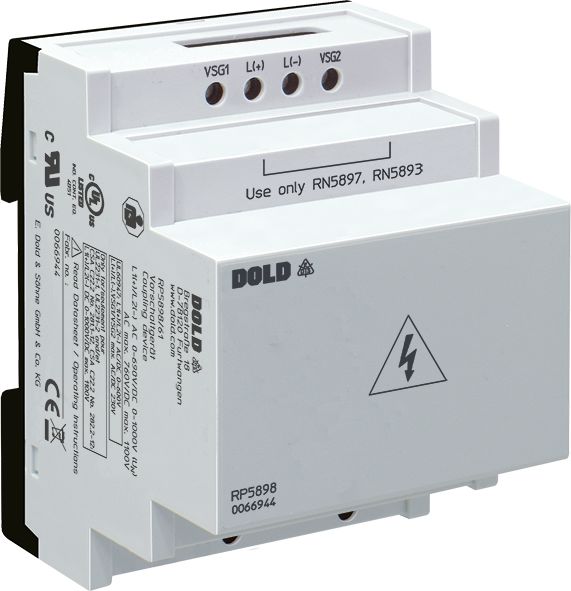 Dold Coupling Device, AC 690V / DC 1000 V, DIN Rail