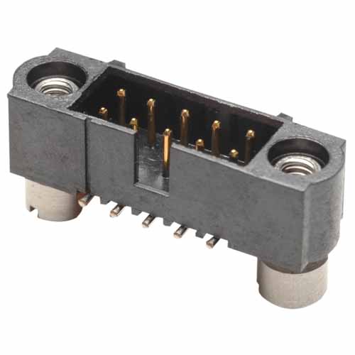 HARWIN M80 Series Vertical Surface Mount PCB Socket, 14-Contact, 2-Row, 2mm Pitch, Crimp Termination
