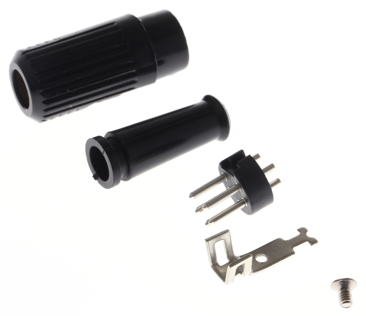 RS PRO 5 Pole Din Plug, 1A, 100 V ac, Push Lock, Male, Cable Mount