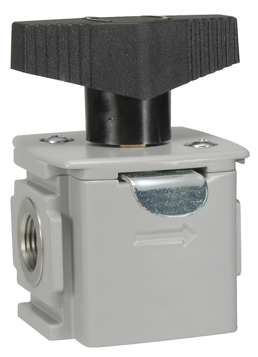 Parker Handle Pneumatic Relay Pneumatic Manual Control Valve P32 Series, BSPP 1/2, 1/2in, III B