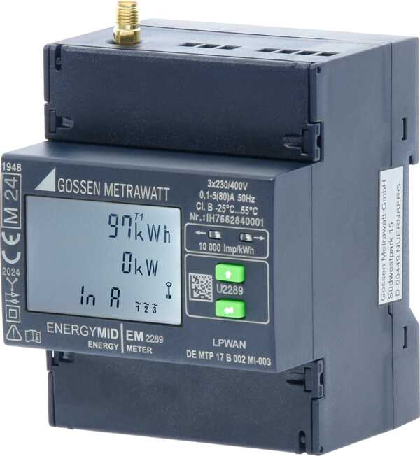 Gossen Metrawatt LCD Energy MeterEnergy Meter