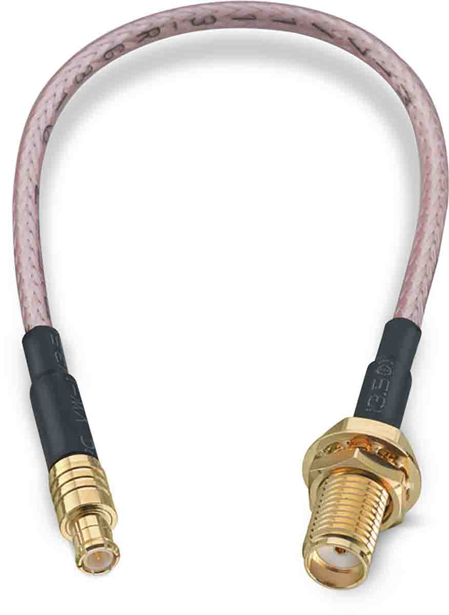 Wurth Elektronik WR-CXASY Series, 152.4 mm, RG316 Coaxial, Terminated 50 Ω