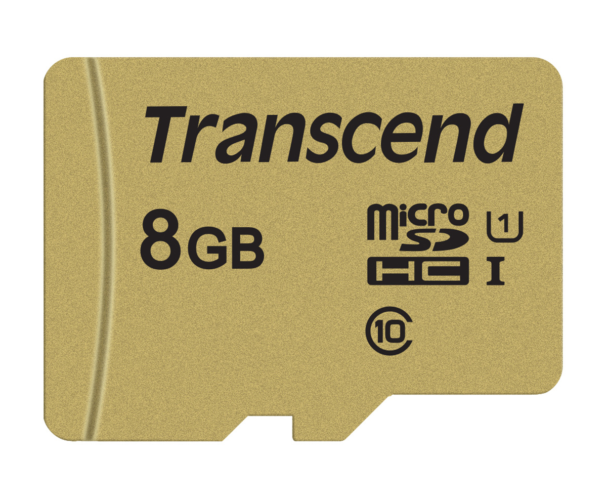 Transcend 8 GB MicroSDHC Micro SD Card, Class 10, UHS-I U1, UHS-I U3, V30