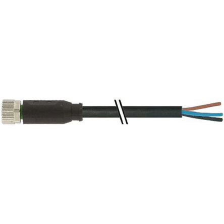 Murrelektronik Limited Female 4 way M8 to Free End Sensor Actuator Cable, 5 m