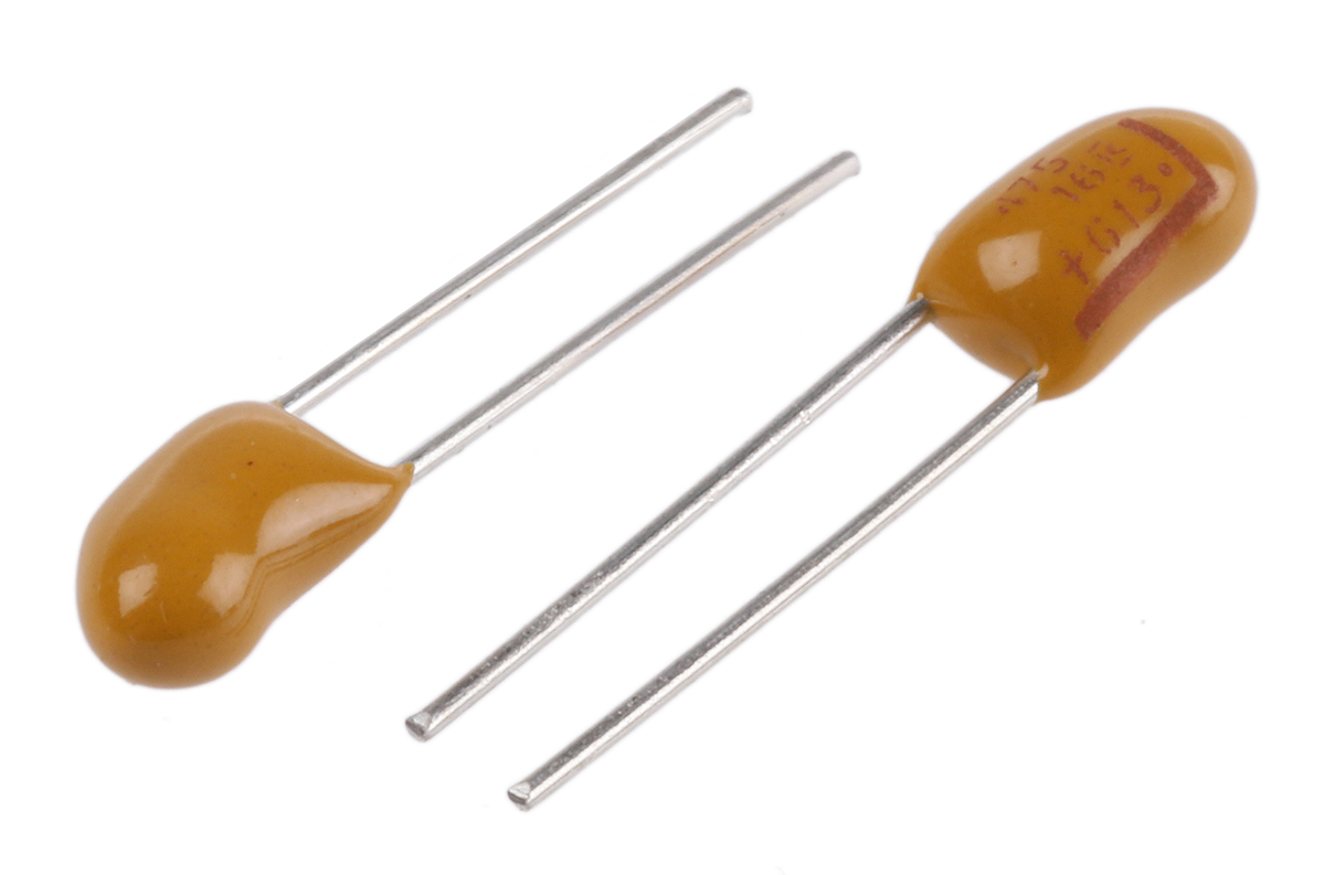KEMET 4.7μF MnO2 Tantalum Capacitor 16V dc, T350 Series