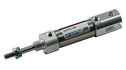 SMC 12.7 mm Pneumatic Piston Rod Cylinder - CJ2 Series, Double Acting Acting
