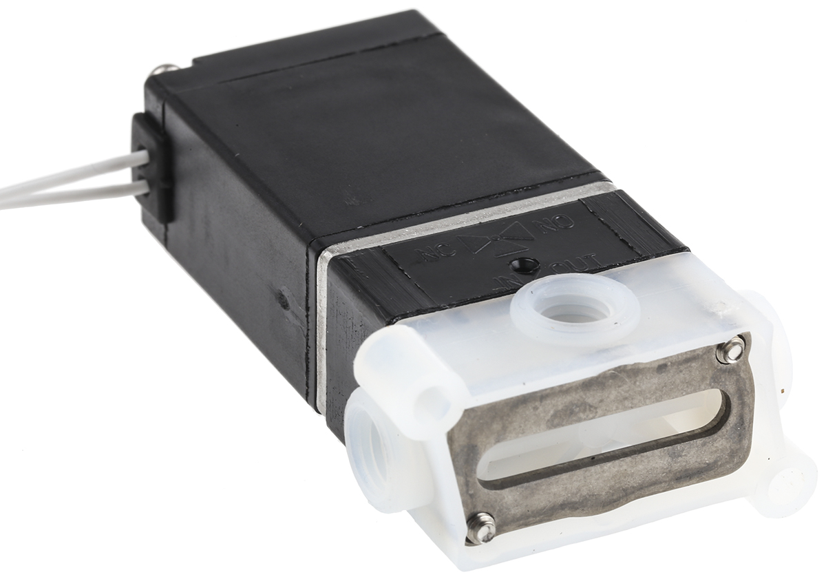 Burkert Solenoid Valve 137779, 3 Port, Common, 24 V dc